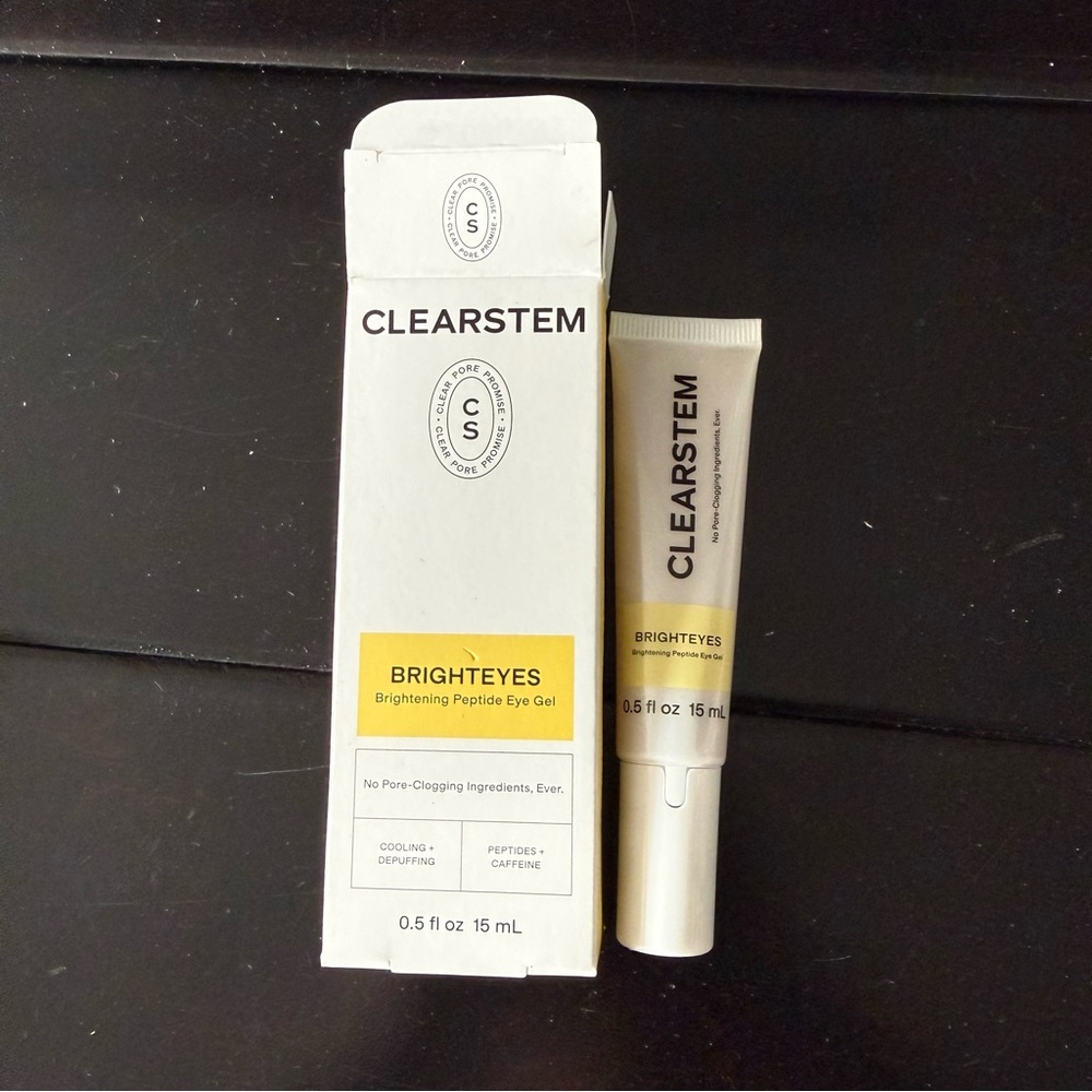 NWT Clearstem BRIGHTEYES Brightening Peptide Eye Gel